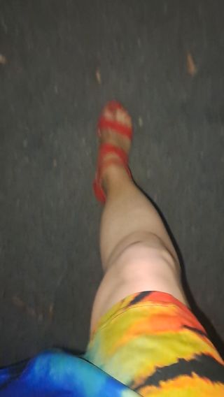 wrześniowo-letni spacer  wieczorny:))